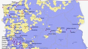 Wojska sowieckie w Polsce i mapa głosowania do Parlamentu Europejskiego