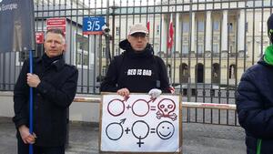 Warszawskie demonstracje przeciwko i za homo lewicą [FOTORELACJA]