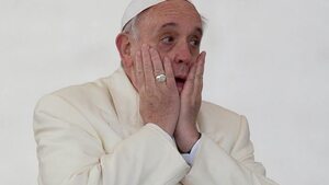 SZOK! Franciszek czyta wiernym wiersz zatwardziałego lewaka i nawołuje do przyjmowania uchodźców!