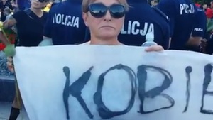 Zatwardziałe "antyfaszystki" w akcji - WIDEO!