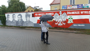 Mural poświęcony Niezłomnym