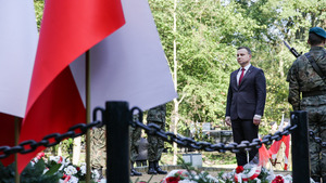 Prezydent uczcił żołnierzy pomordowanych przez UB