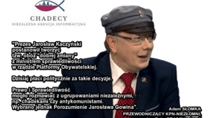 Adam Słomka ocenia, że budowanie obozu „dobrej zmiany” ze środowiskiem Jarosława Gowina było błędem!