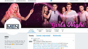 Rabiej jak dziecko we mgle - na twitterze zamiast strony MEN propaguje... gejowskie porno