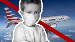 Matka z dzieckiem chorym na astmę wyrzucona z samolotu za brak maski!