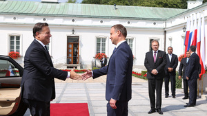 Prezydent Panamy w Polsce