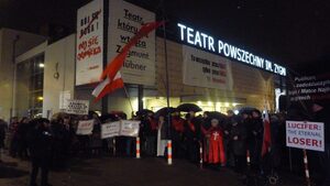 „Nasze” media przemilczały kolejny protest przeciwko „Klątwie”