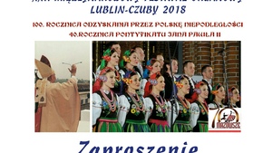 Zespół MAZOWSZE na inauguracji festiwalu organowego Lublin-Czuby 2018