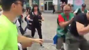 Ujawniamy nagranie zajść w Radomiu. Agresorem okazał się działacz KOD!