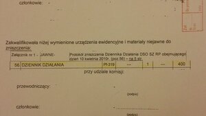 Ujawniono protokół zniszczenia dokumentów z 10 kwietnia