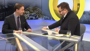 Niespodziewany telefon podczas rozmowy Węglarczyka z Bosakiem