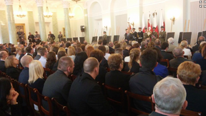 Uroczystość wręczenia not identyfikacyjnych 22 rodzinom ofiar totalitaryzmu sowieckiego i niemieckiego