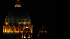 Uczestnicy banderowskiej konferencji w Watykanie proszą papieża o błogosławieństwo dla dalszych prac