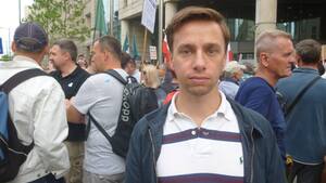 Krzysztof Bosak skrytykował naczelnego rabina Polski i i wiceminister kultury za kłamstwa o środowiskach narodowych