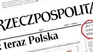 Nieskazitelny wydawca „Rzeczpospolitej”?
