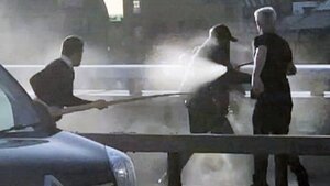 Muzułmański bandzior z London Bridge i walka kłem narwala