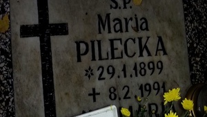 Grób Marii Pileckiej, siostry Witolda, nie zostanie zlikwidowany