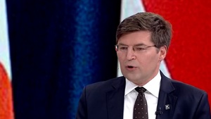 Tomasz Jaskóła z Kukiz'15 - są naciski na komisję europejską w sprawie szybkiego wprowadzenia EURO w Polsce