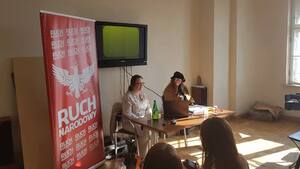 Warszawa: Trwa spotkanie z z aktywistką pro-life Irene van der Wende