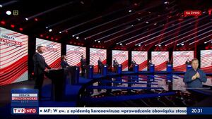 Debata TVP przyćmiona przez deklarację Kaczyńskiego i Gowina. 