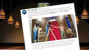 LEWACKA PROWOKACJA? Maryja w dżinsach i na drabinie! 