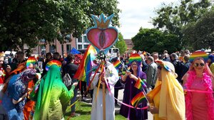 Obrzydliwe bluźnierstwo na marszu równości w Gdańsku