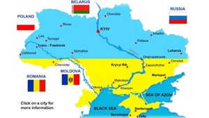 Znowu pali się skład amunicji na Ukrainie