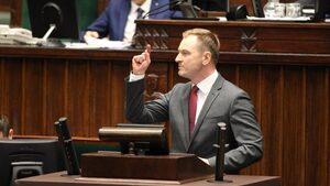 Kłopoty Nitrasa? "Zamknęła się w autobusie bo bała się posła"