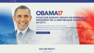 Głupota multikulturowa - Francuzi chcą na swojego prezydenta... Obamę