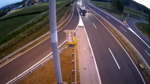 Wypadek polskiego autokaru. Opublikowano film na chwilę przed tragedią (WIDEO)