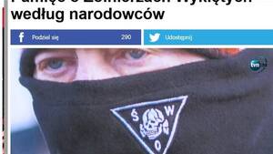 Lewicowe media odgrzewają stare kłamstwa i łżą, że na Marszu Żołnierzy Wyklętych w Hajnówce były nazistowskie symbole