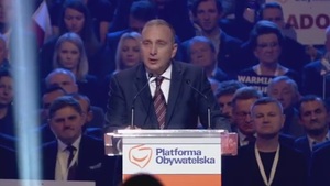 Schetyna się błaźni na konwencji PO - Jeżeli chcemy ocalić dorobek, na który pracowaliśmy od 1989 roku, to musimy obalić władzę!