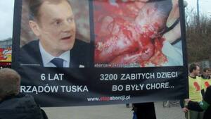 Krwawy bilans 6 lat rządów Tuska - 3200 zamordowanych dzieci. ZDJĘCIA!