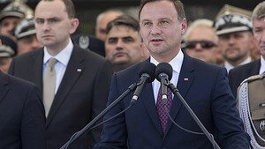 Prezydent do żołnierzy: ,,Odbudowa wspólnoty, o której mówiłem tyle razy, to jedno z naszych ważnych zadań'
