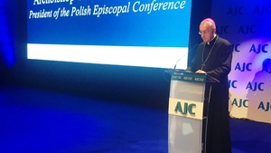 Przewodniczący KEP na otwarciu biura Komitetu Żydów Amerykańskich w Europie Środkowej