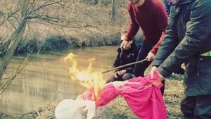 Żydzi już kompletnie odlecieli - topienie Marzanny to "palenie żydowskiej kobiety"