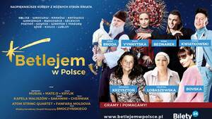 Największa w kraju trasa koncertowa  "Betlejem w Polsce. Najpiękniejsze kolędy z różnych stron świata"!