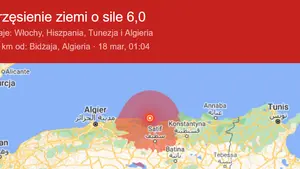 Kolejne trzęsienie ziemi! Tym razem w Algierii