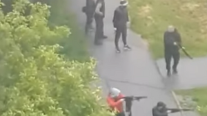 W strzelaninie na Ukrainie uczestniczyło 100 osób