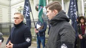 Manifestacja w obronie Polaków na Litwie