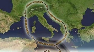 Włochy "za pięknym przykładem polskich braci" jak Polska oplecione różańcem