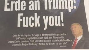 Furia Niemców z powodu decyzji Trumpa! Nagłówek w Berliner Kurier: „Ziemia do Trumpa: Pier**ol się”