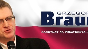 Grzegorz Braun potwierdza swoją kandydaturę na Prezydenta RP