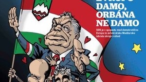 Słowenia odrzuca krytykę Węgier i broni prawa mediów do przedstawiania karykatury hajlującego Victora Orbana