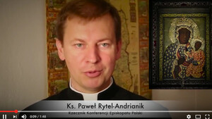 Ks. Paweł Rytel-Andrianik, rzecznik Konferencji Episkopatu Polski zaprasza na Jasną Górę