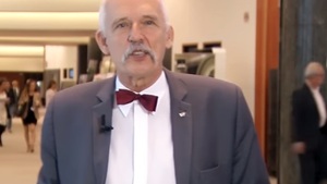 Korwin-Mikke będzie domagał się w PE, aby na teren UE nie wpuszczano gloryfikatorów OUN-UPA