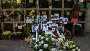 Na pogrzebie Kata Trójmiasta niesiono zdjęcia jego ofiar [ZDJĘCIA]