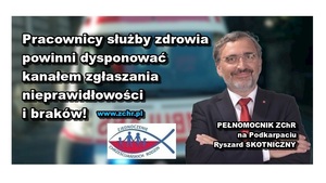 Pomóżmy polskim lekarzom! - Ryszard Skotniczny (ZChR)