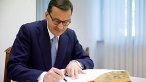 Premier Morawiecki wmurował kamień węgielny pod budowę Muzeum Historii Polski