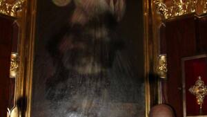 Wandal zniszczył cudowny obraz „Jezu ufam tobie”